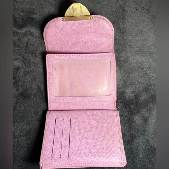 Louis Vuitton x Takashi Murakami Monogram Multicolore Joey Wallet White Litchi - Picture 7 of 11